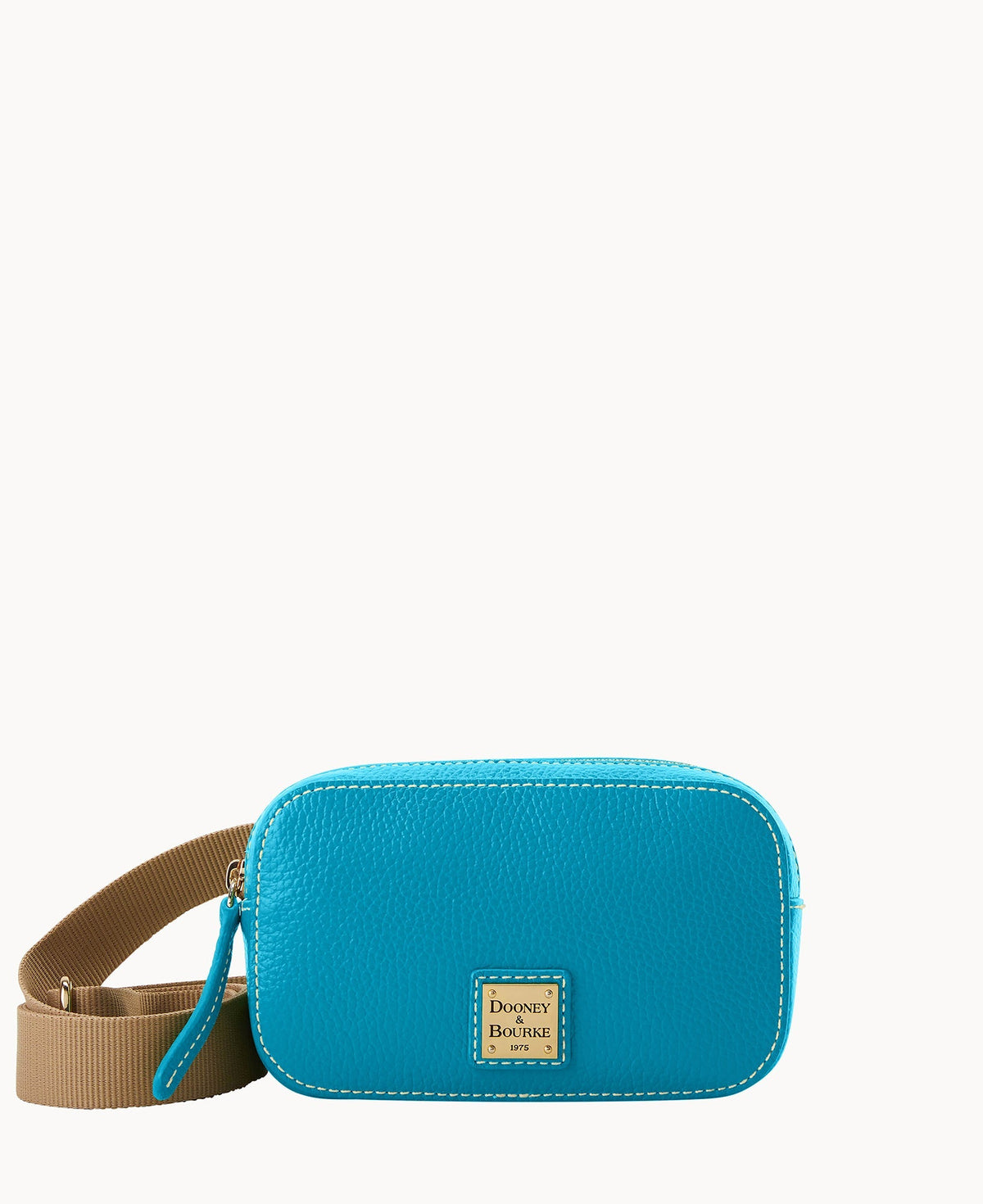 Lucca Leather Belt Bag - Turquoise