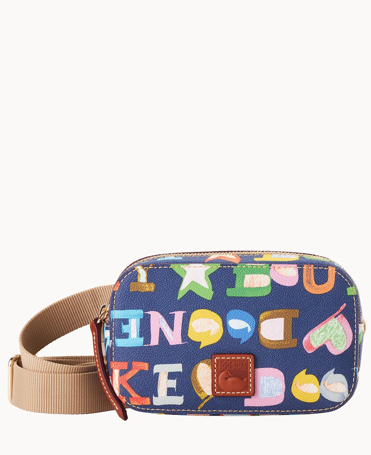 Doodle II Coated Cotton Belt Bag - Marine