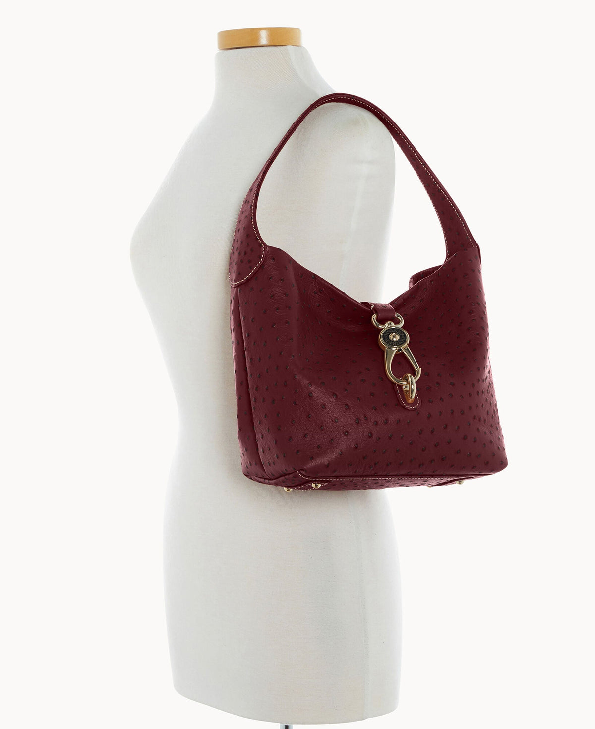 Ostrich Logo Lock Hobo - Image 44