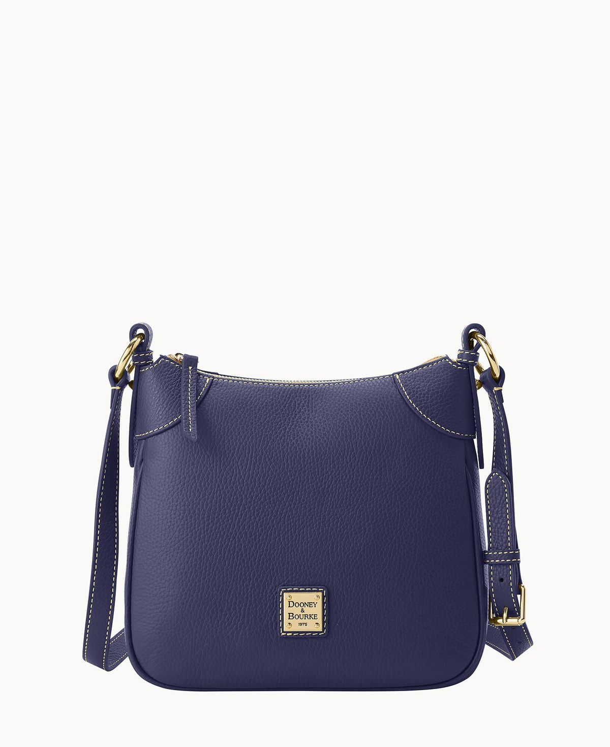 Lucca Leather Crossbody - Marine