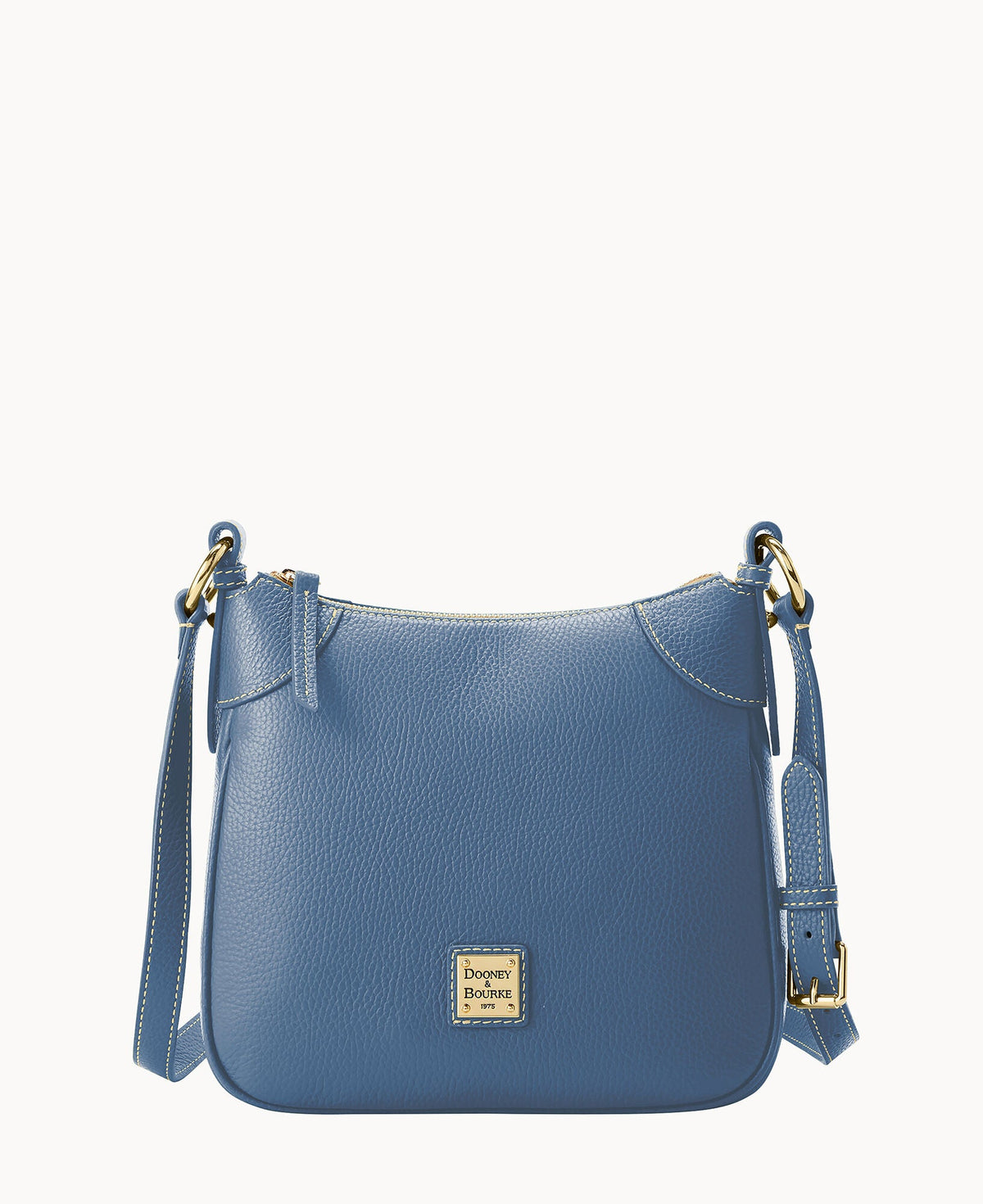 Lucca Leather Crossbody - Graphite
