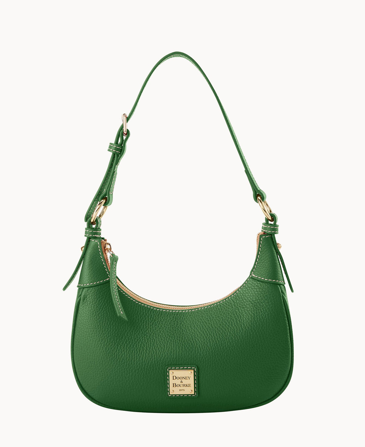 Lucca Leather Hobo - Grass