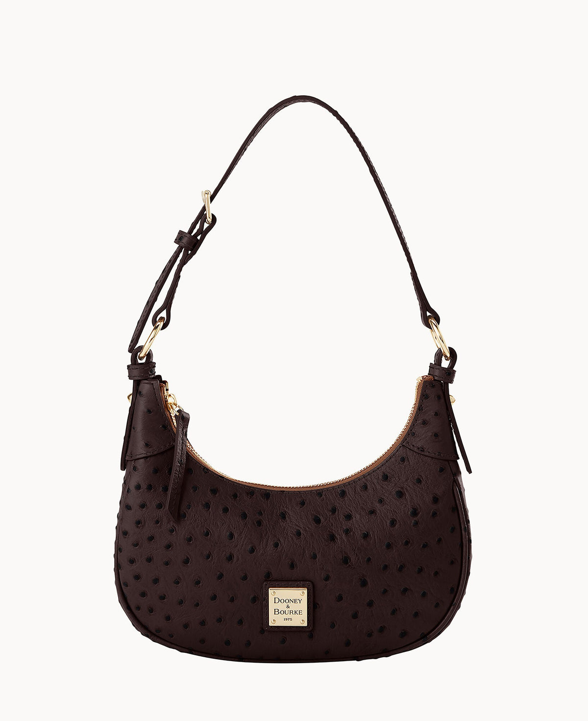 Ostrich Hobo - Brown Tmoro