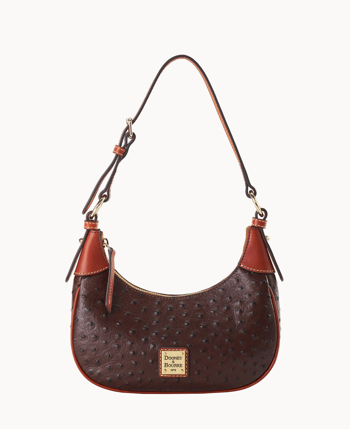 Ostrich Hobo - Brown Tmoro