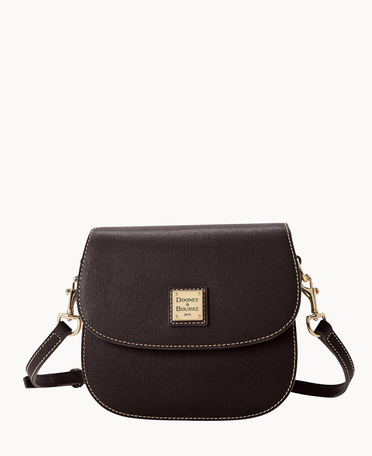 Saffiano Saddle Bag - Brown Tmoro