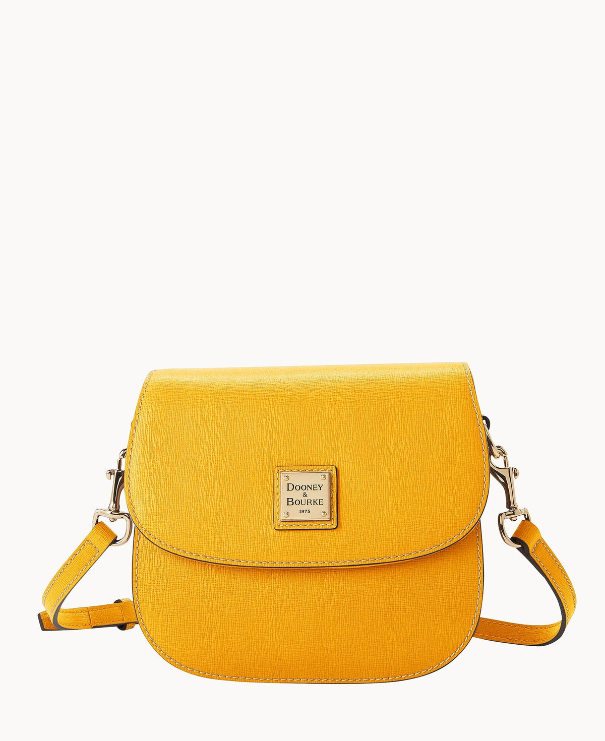 Saffiano Saddle Bag - Melon