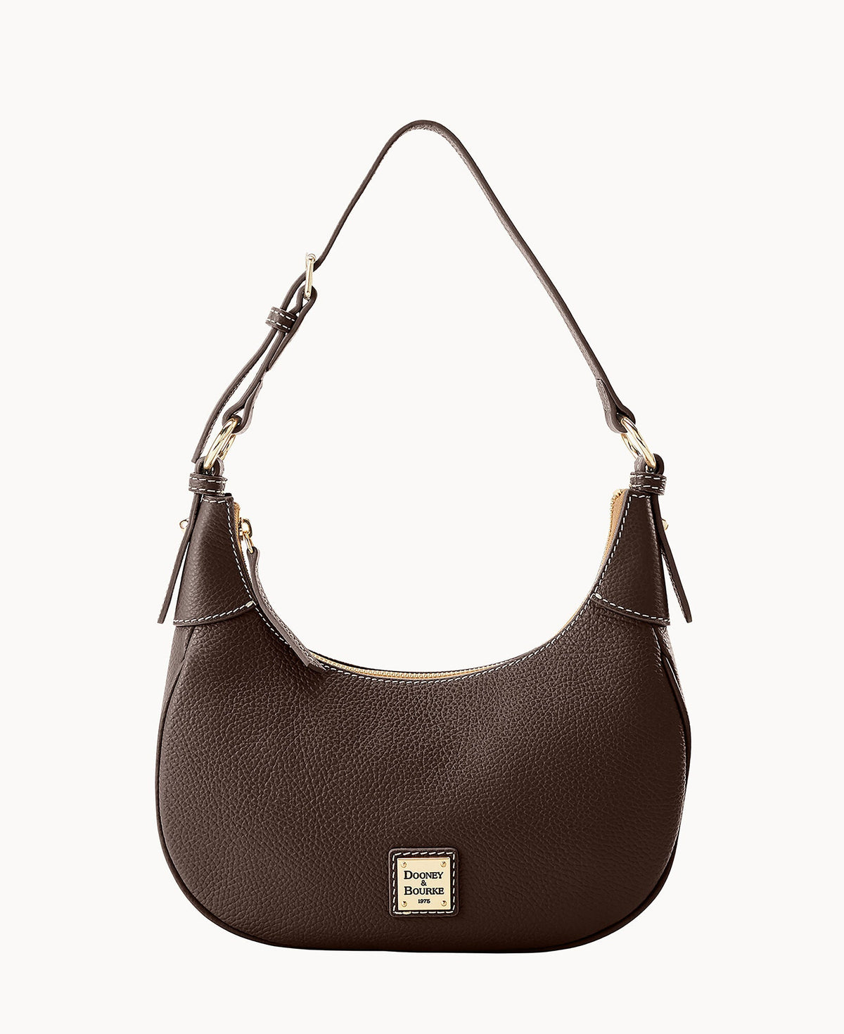 Lucca Leather Large Hobo - Brown Tmoro