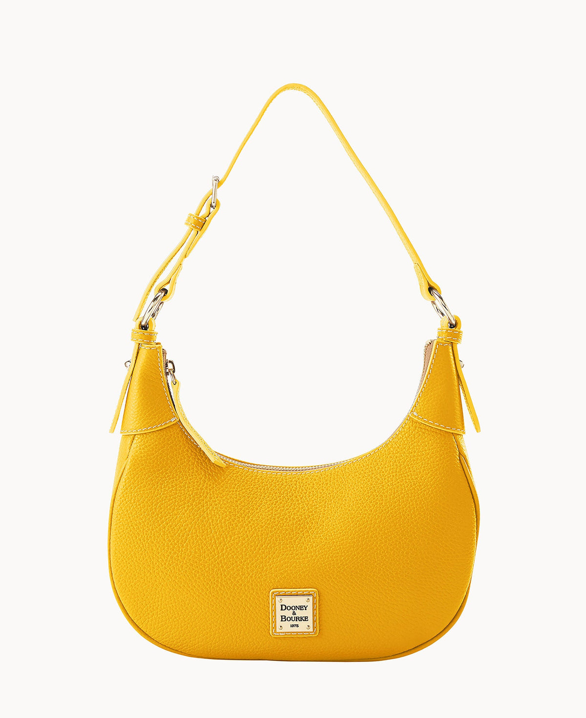 Lucca Leather Large Hobo - Dandelion