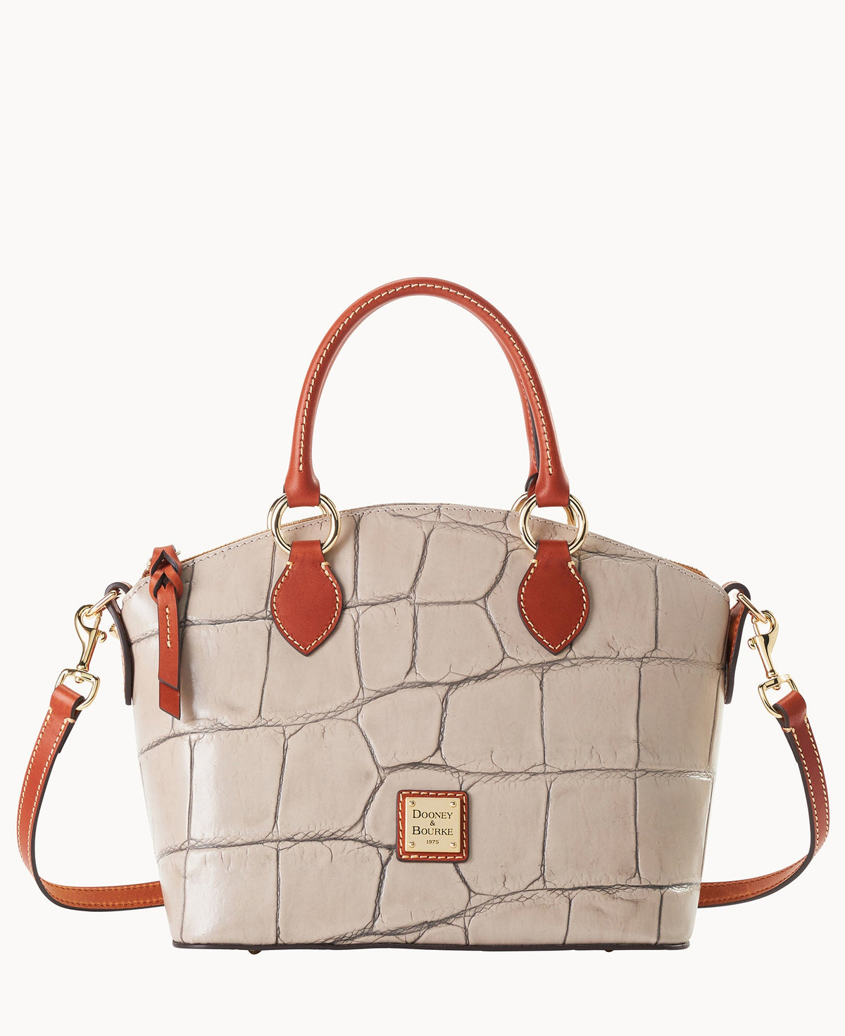 Denison Satchel - Taupe Tan