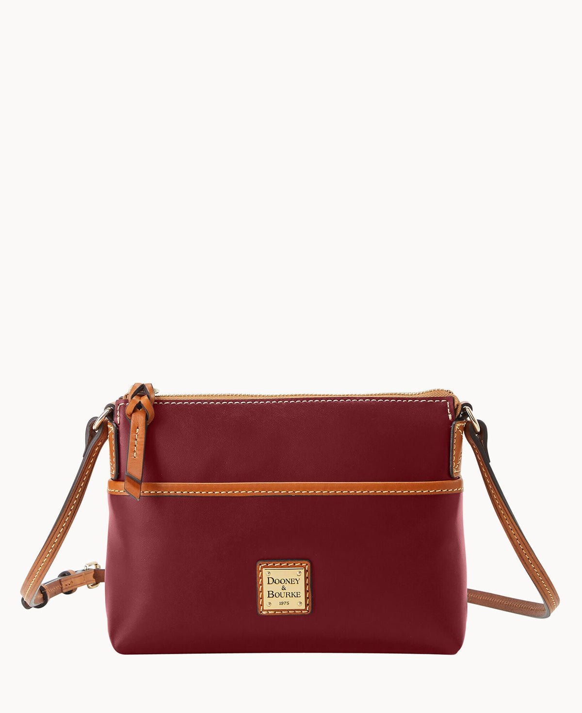 Wexford Leather Katie Crossbody - Mulberry