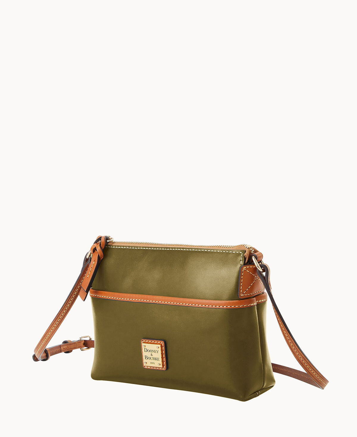 Wexford Leather Katie Crossbody - Olive