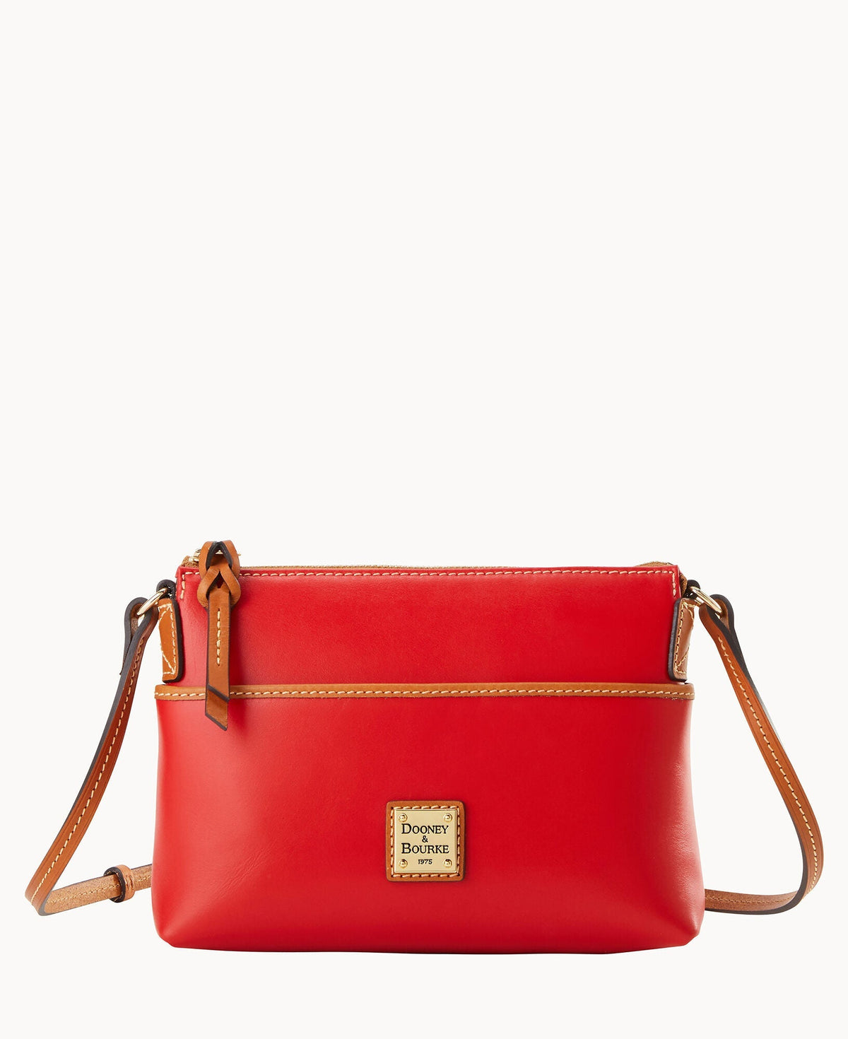 Wexford Leather Katie Crossbody - Salmon