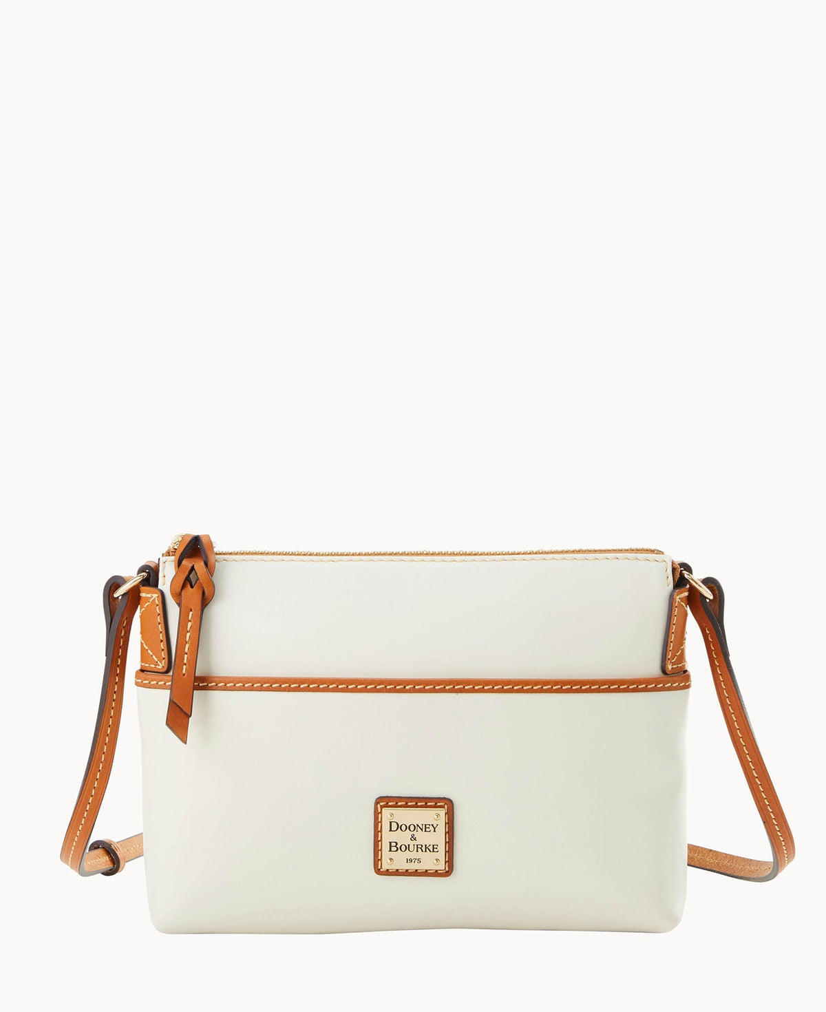 Wexford Leather Katie Crossbody - White