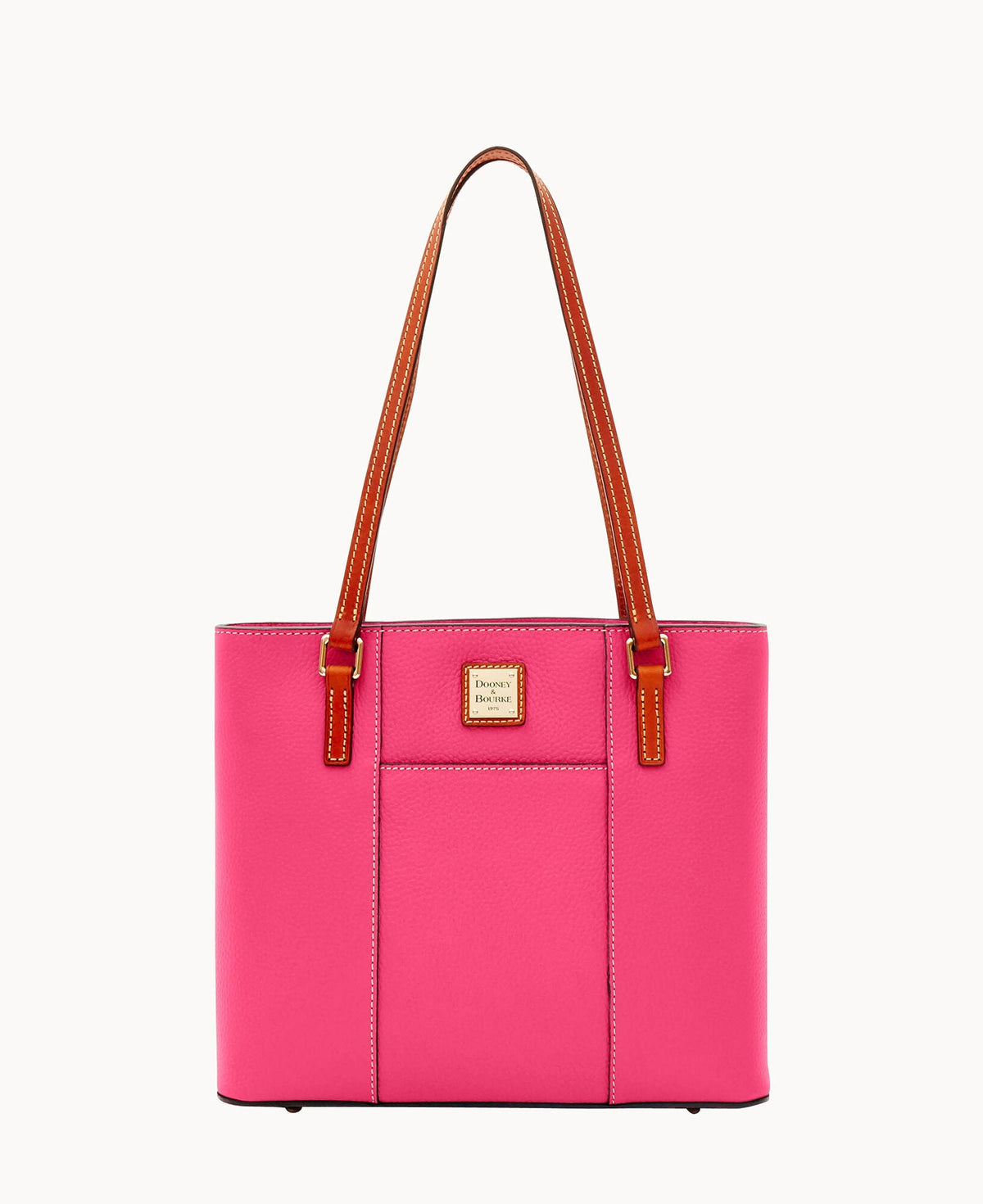 Pebble Grain Small Lexington - Hot Pink
