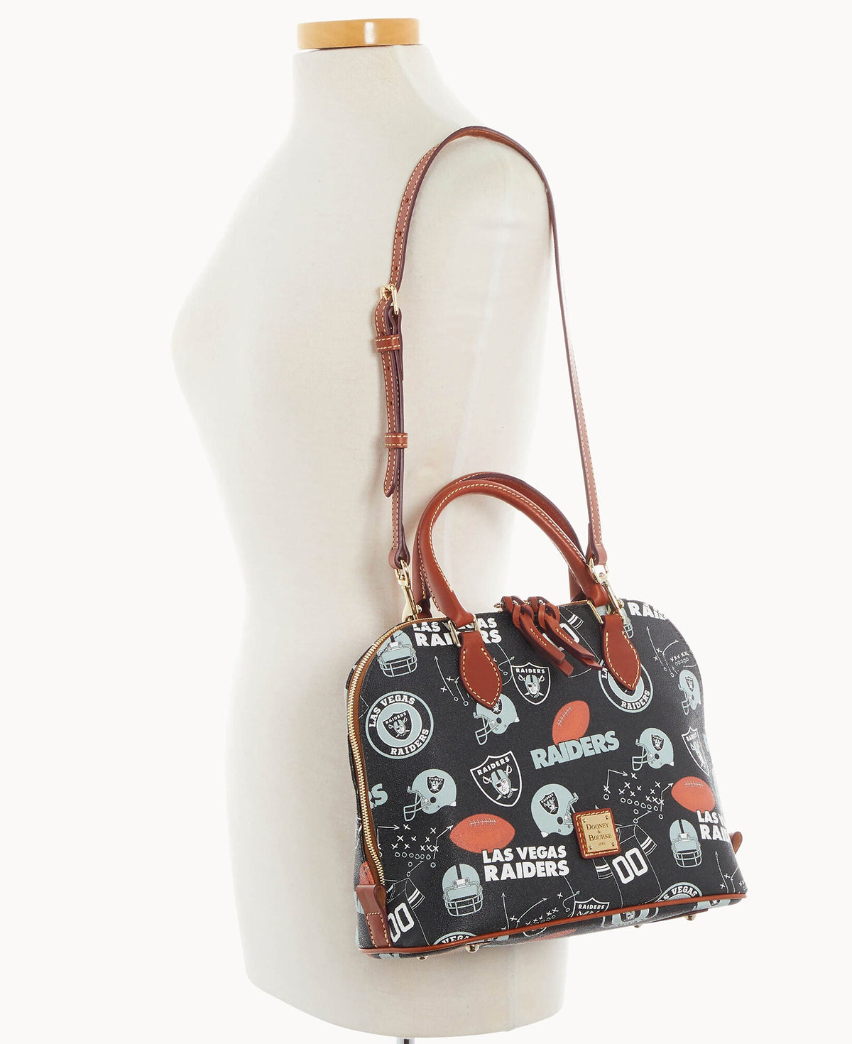 NFL Raiders Zip Zip Satchel - Image 4
