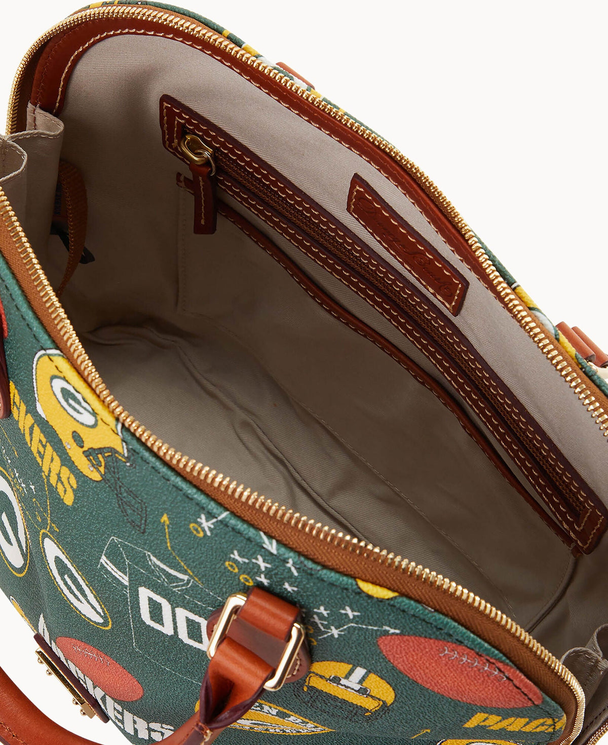 NFL Packers Zip Zip Satchel - Image 3