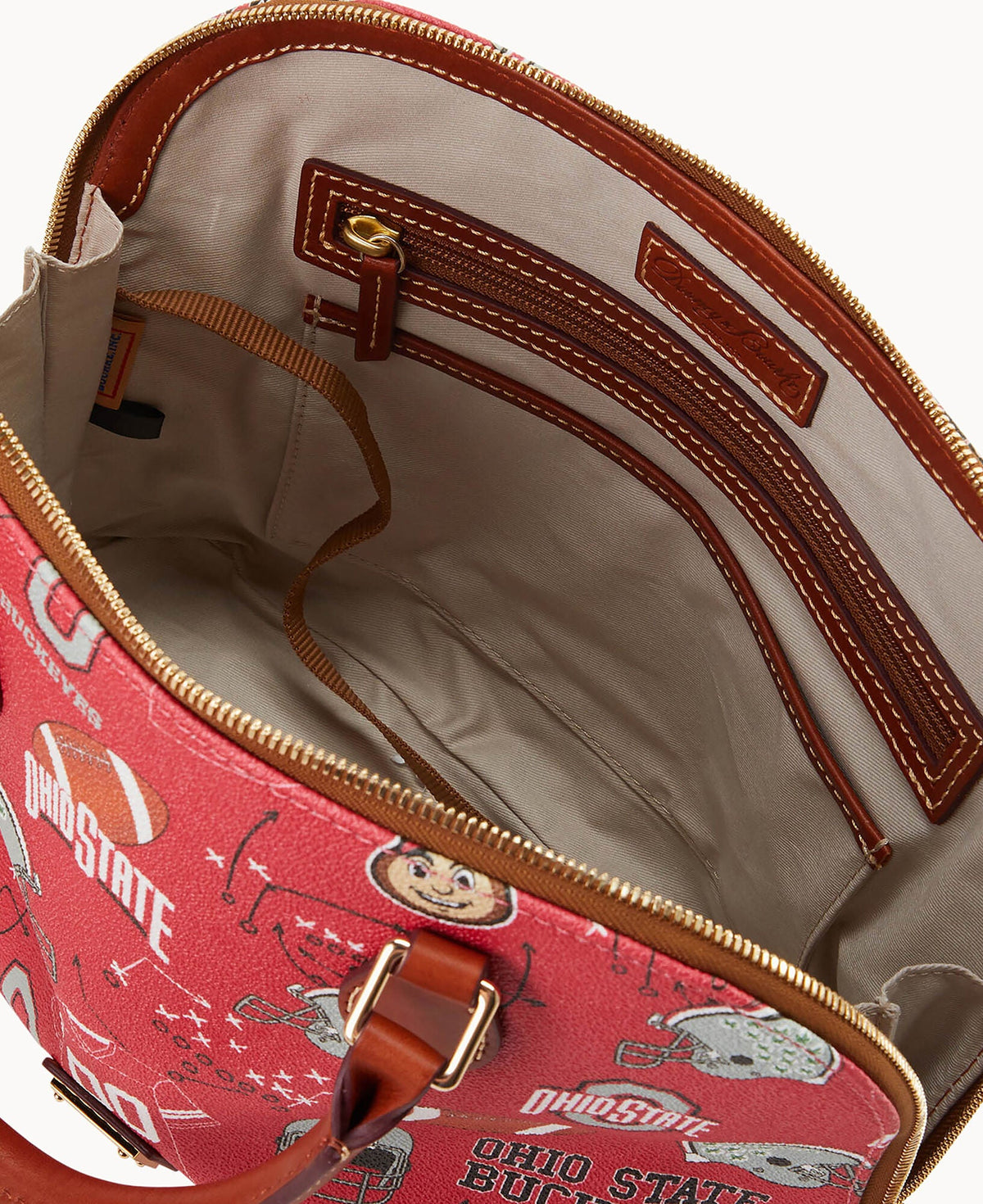Collegiate Ohio State University Zip Zip Satchel - Image 3