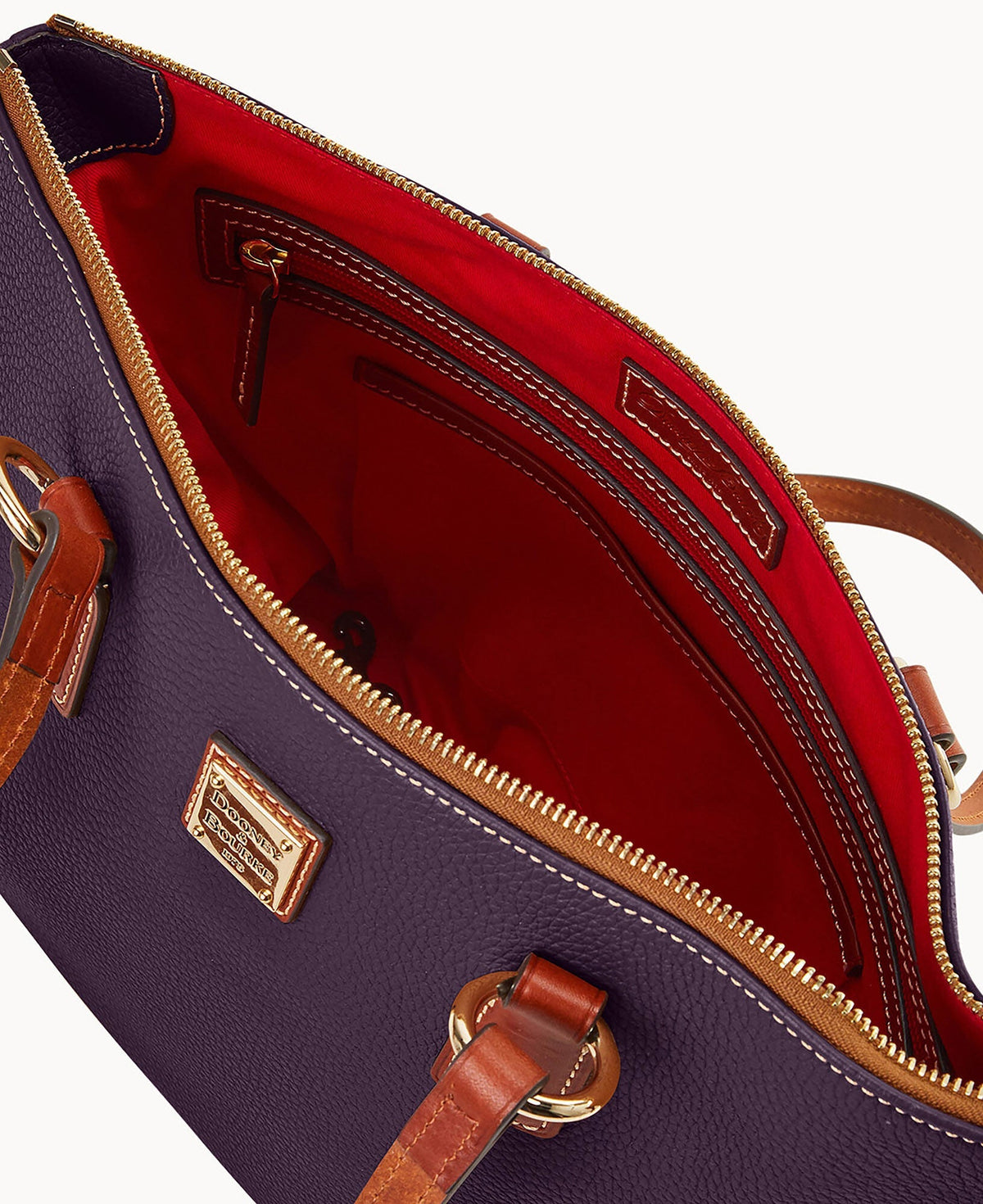 Pebble Grain Small Wren Zip Tote - Image 43