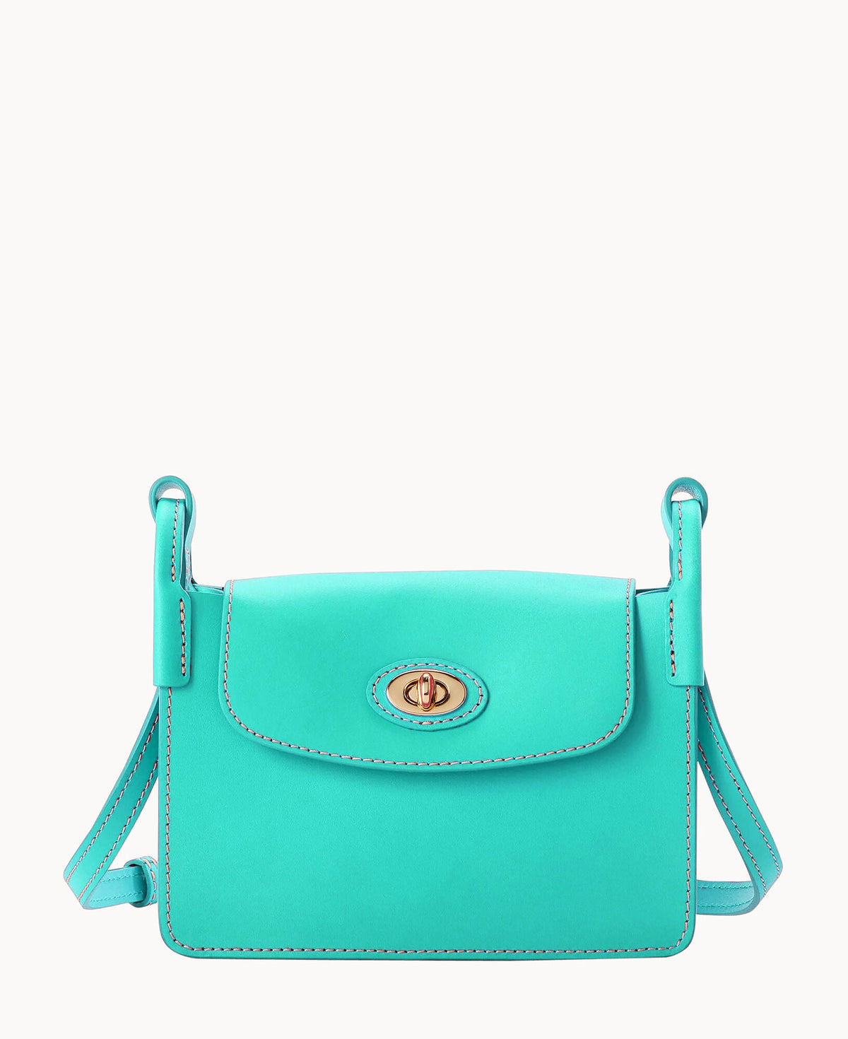 Sweety Leather Pinky Bag - Aqua