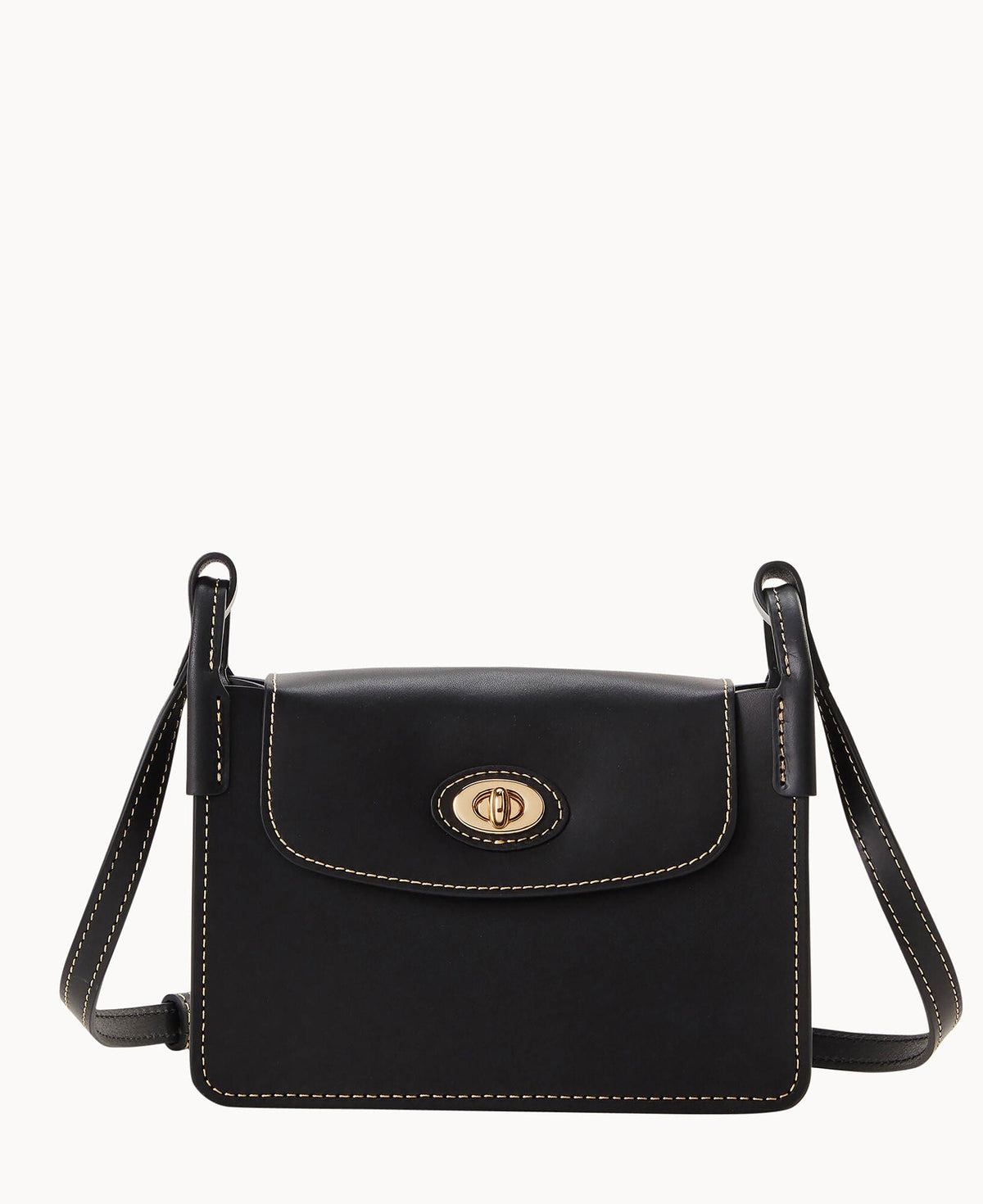 Sweety Leather Pinky Bag - Black