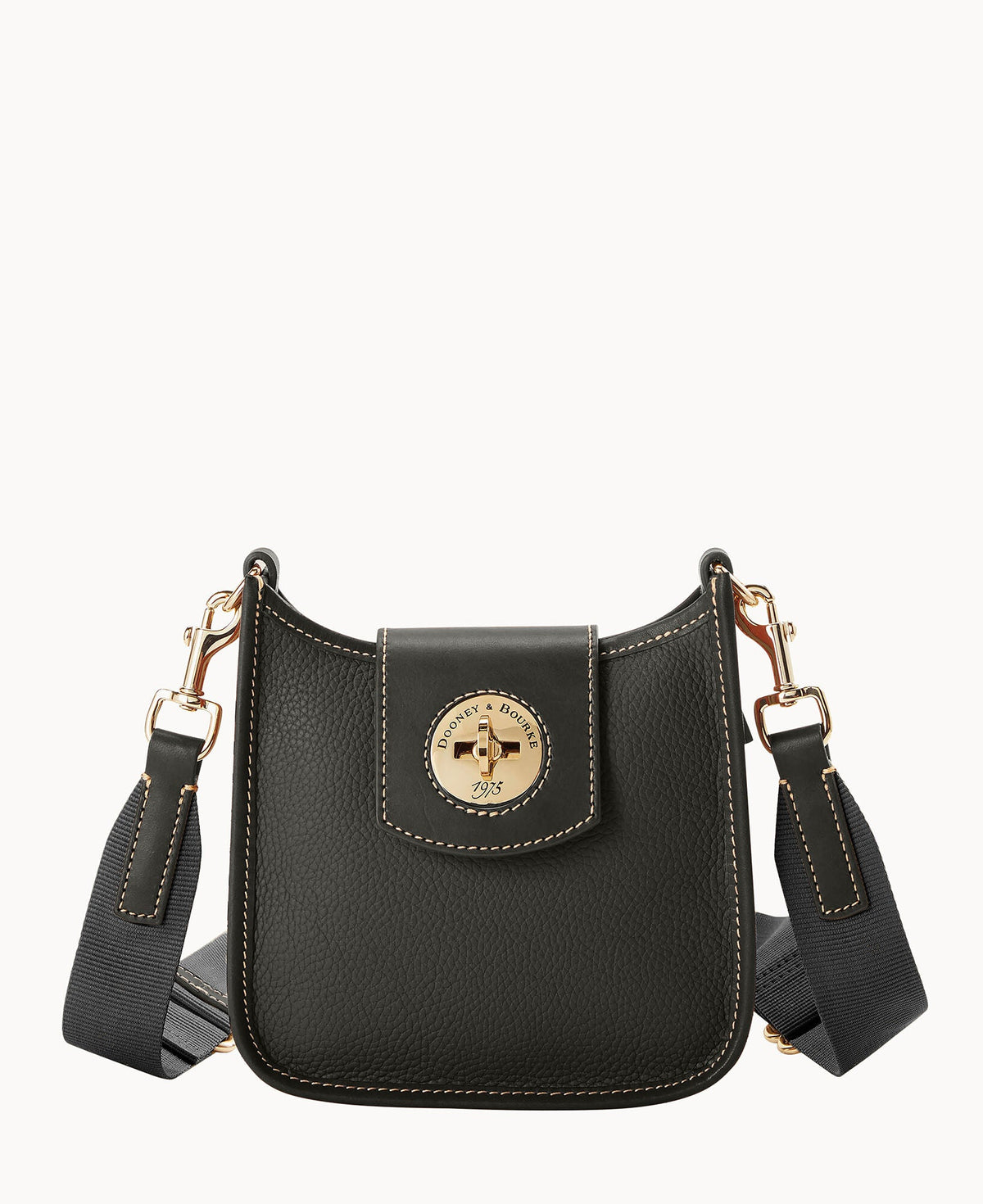 Pebble Turnlock Messenger 20 - Black Black