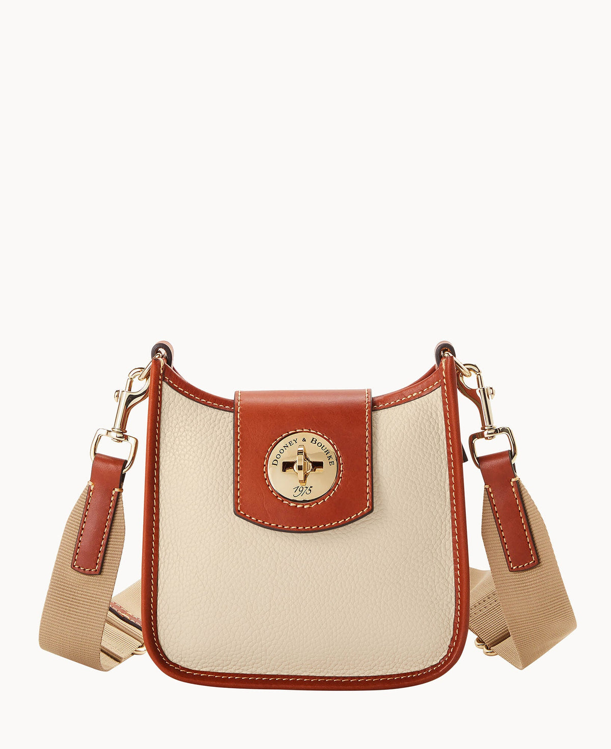 Pebble Turnlock Messenger 20 - Bone