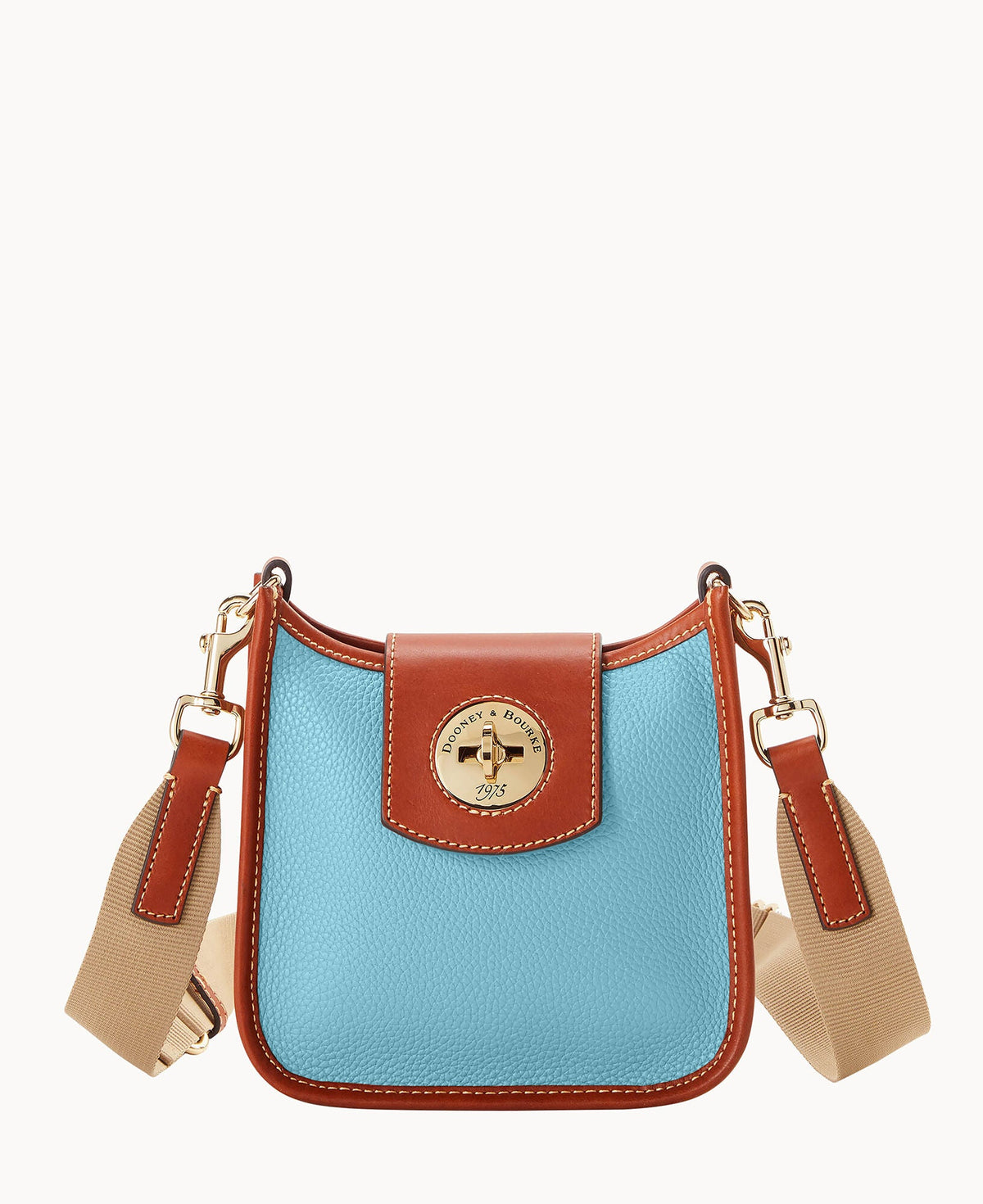Pebble Turnlock Messenger 20 - Caribbean Blue