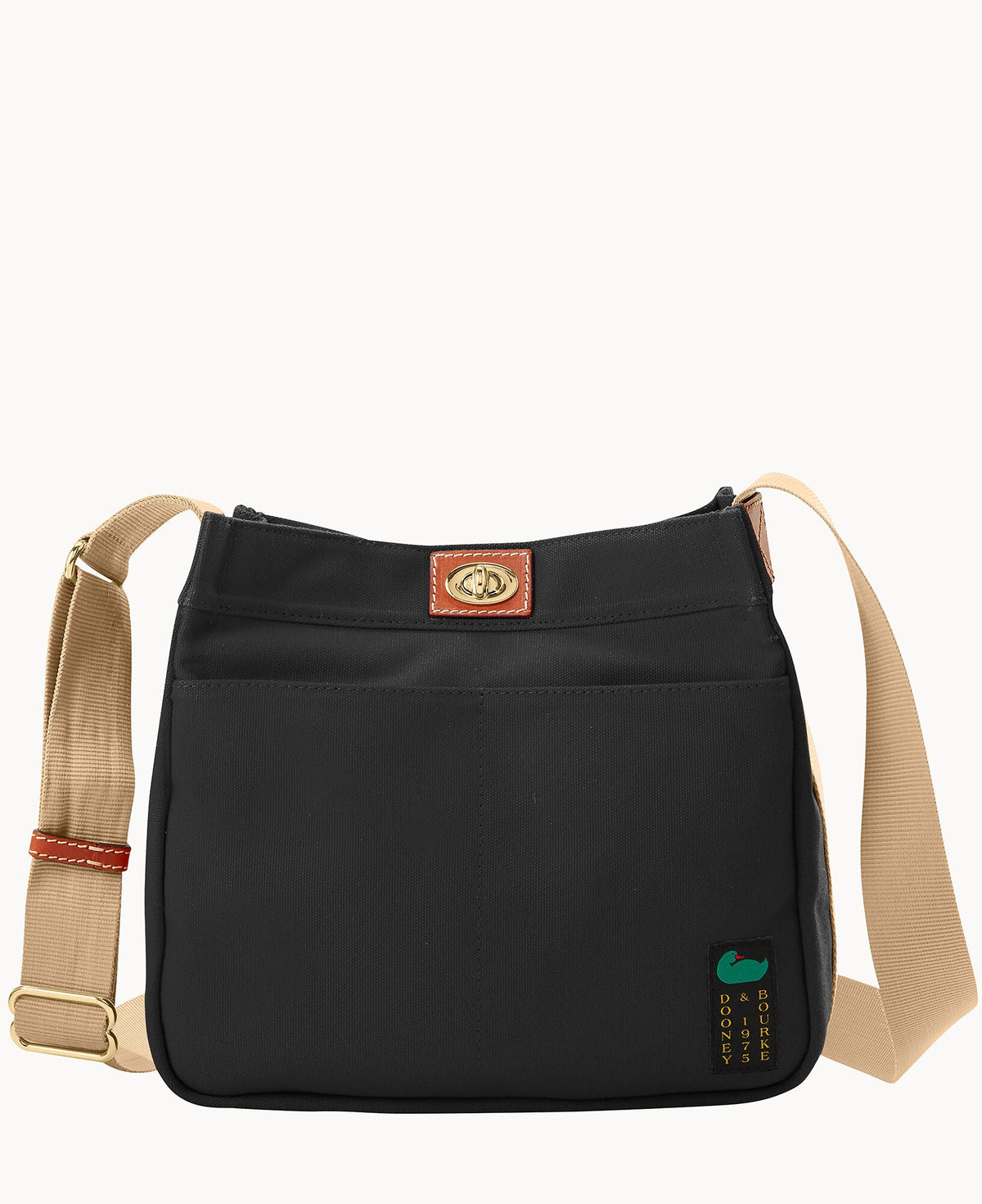 Canvas Crossbody 28 - Black