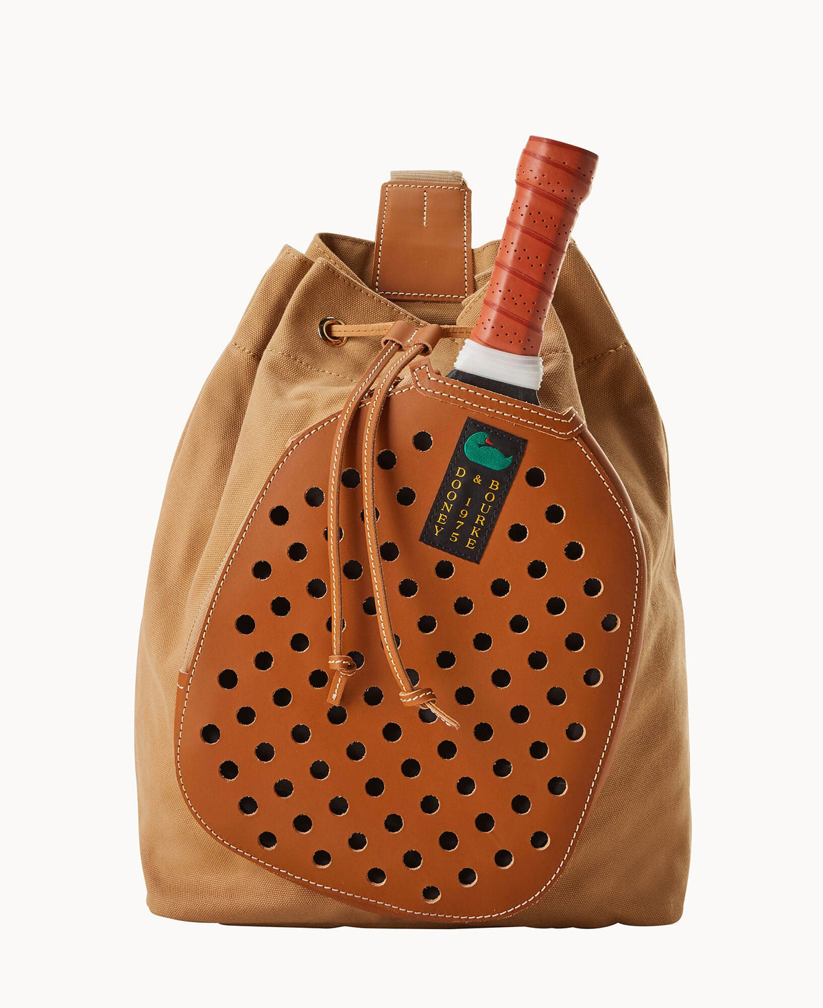 Canvas Pickleball Sling - Beige