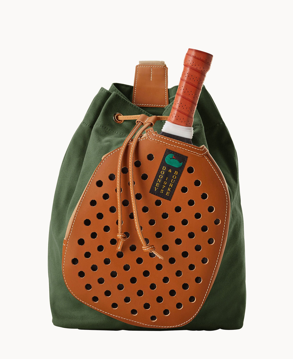 Canvas Pickleball Sling - Forest Camel