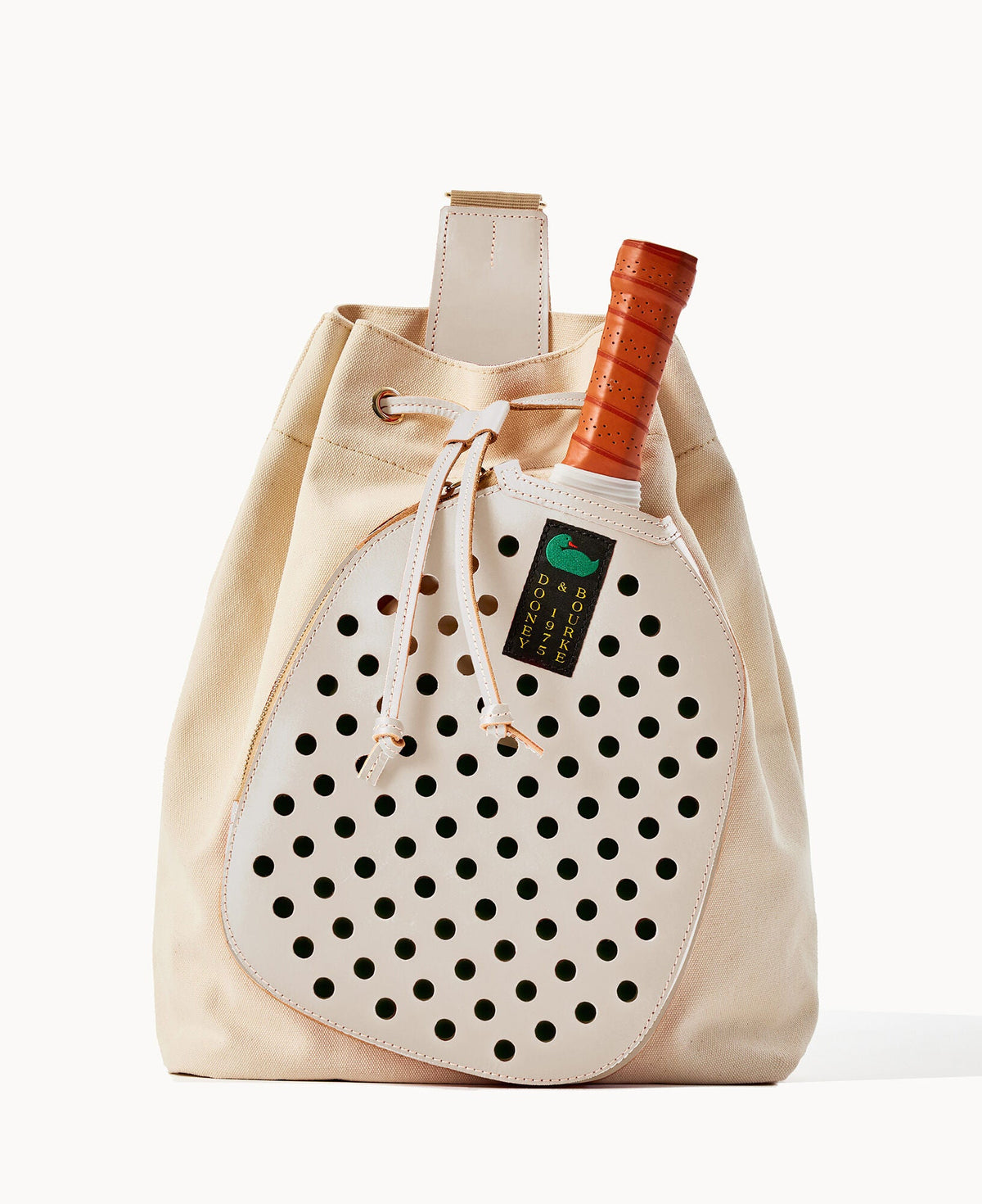 Canvas Pickleball Sling - Natural Bone