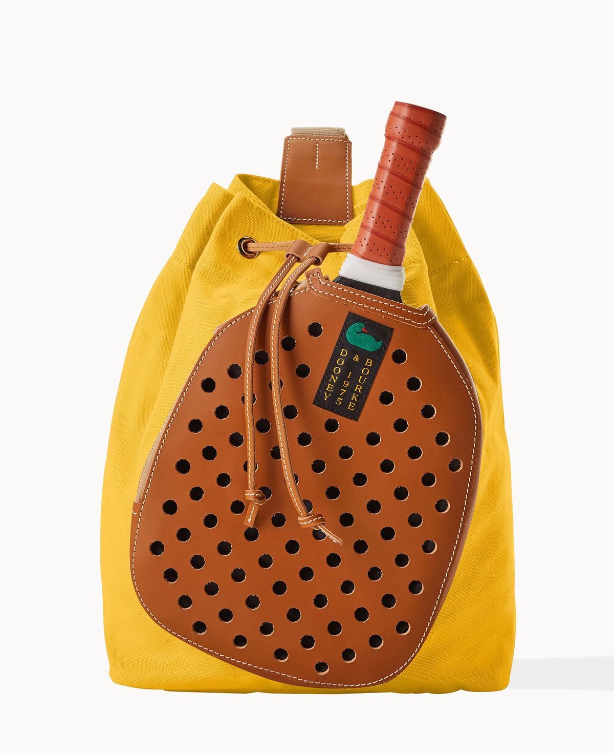 Canvas Pickleball Sling - Yellow