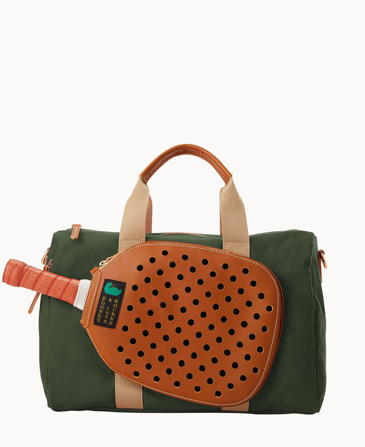 Canvas Pickleball Duffle 40 - Forest Camel