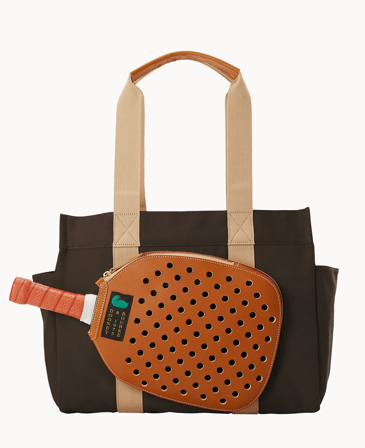 Canvas Pickleball Tote 40 - Brown