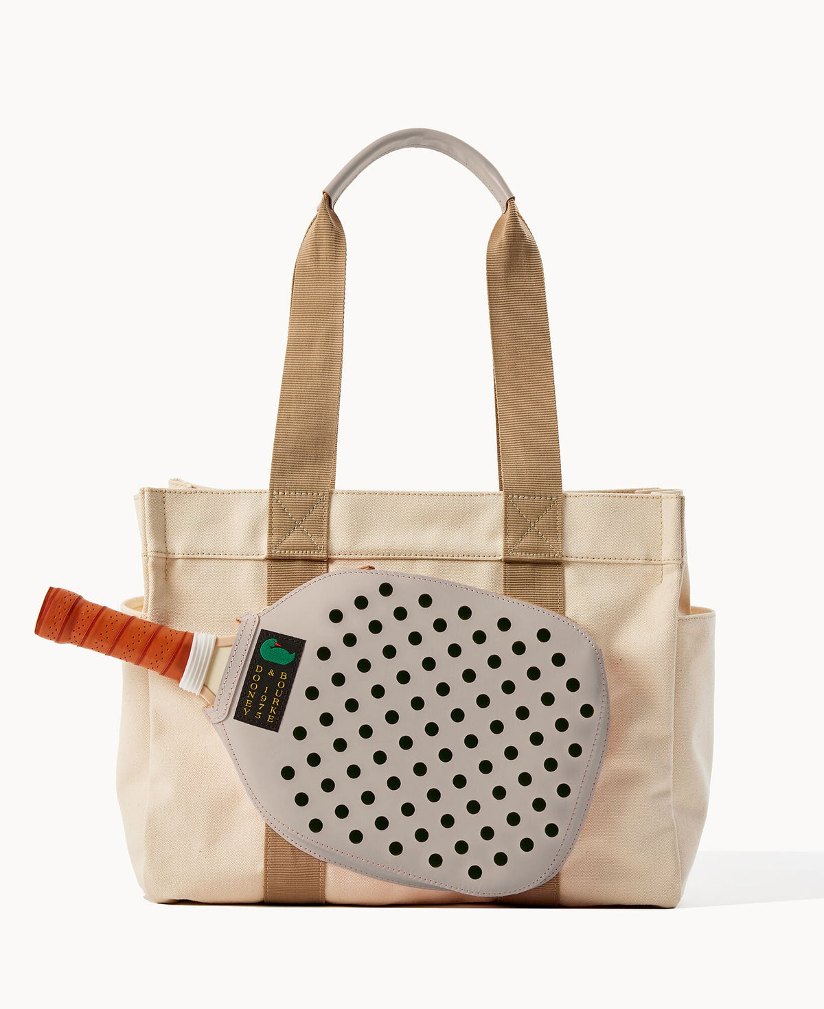 Canvas Pickleball Tote 40 - Natural Dove