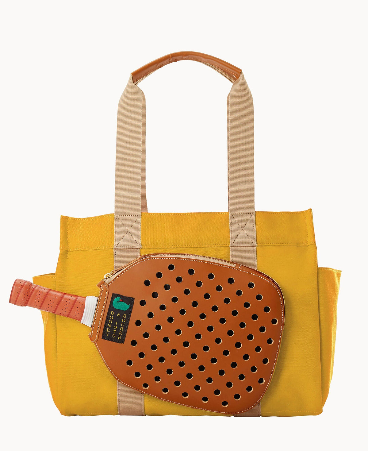 Canvas Pickleball Tote 40 - Yellow