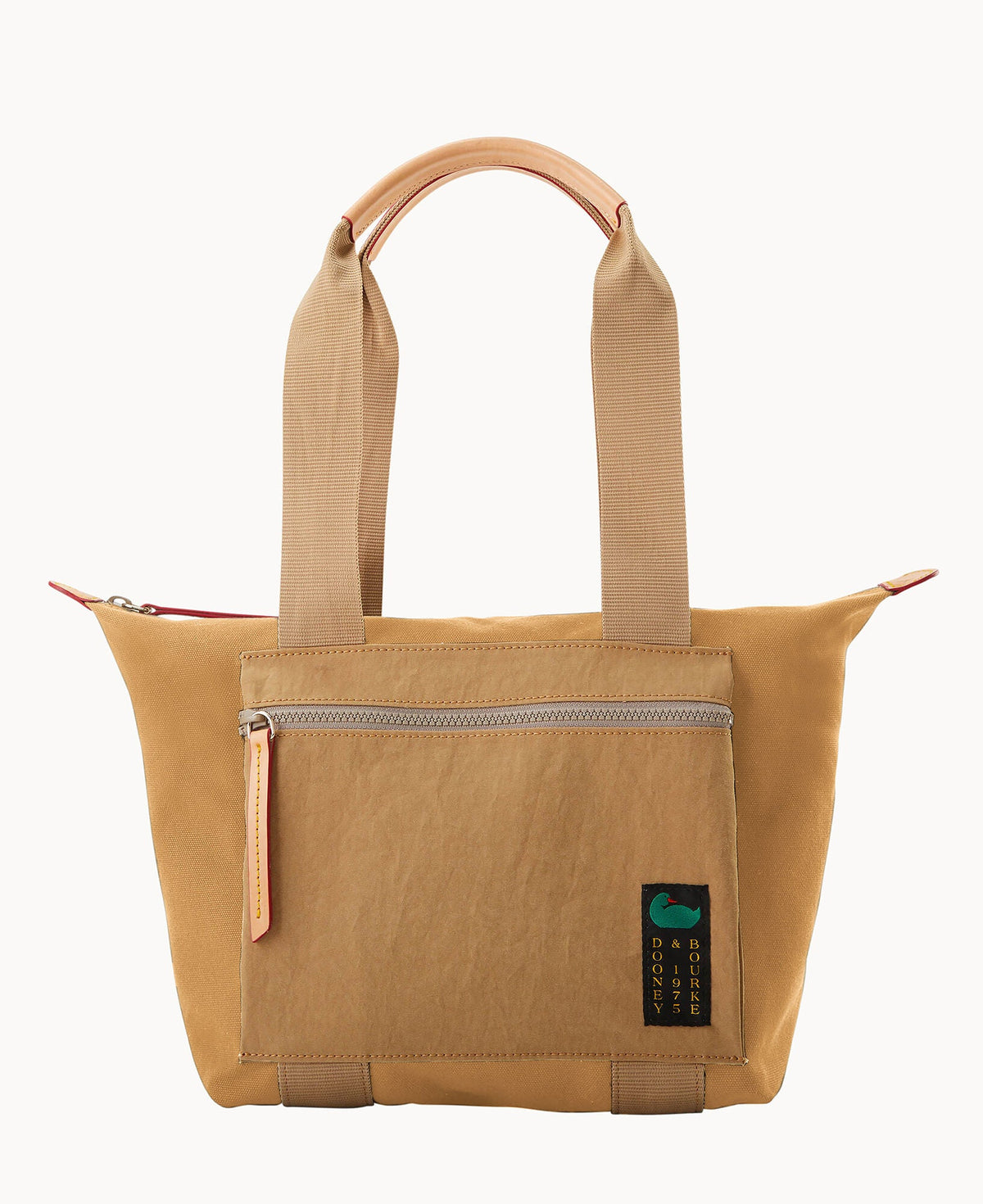Canvas Carryall 28 with Pocket - Beige