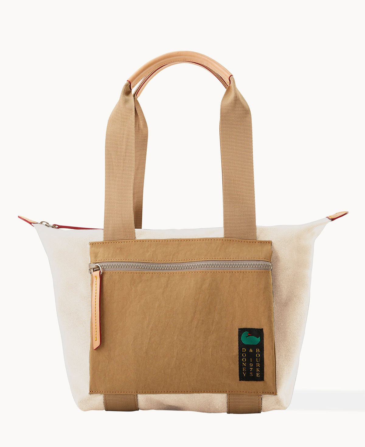 Canvas Carryall 28 with Pocket - Natural