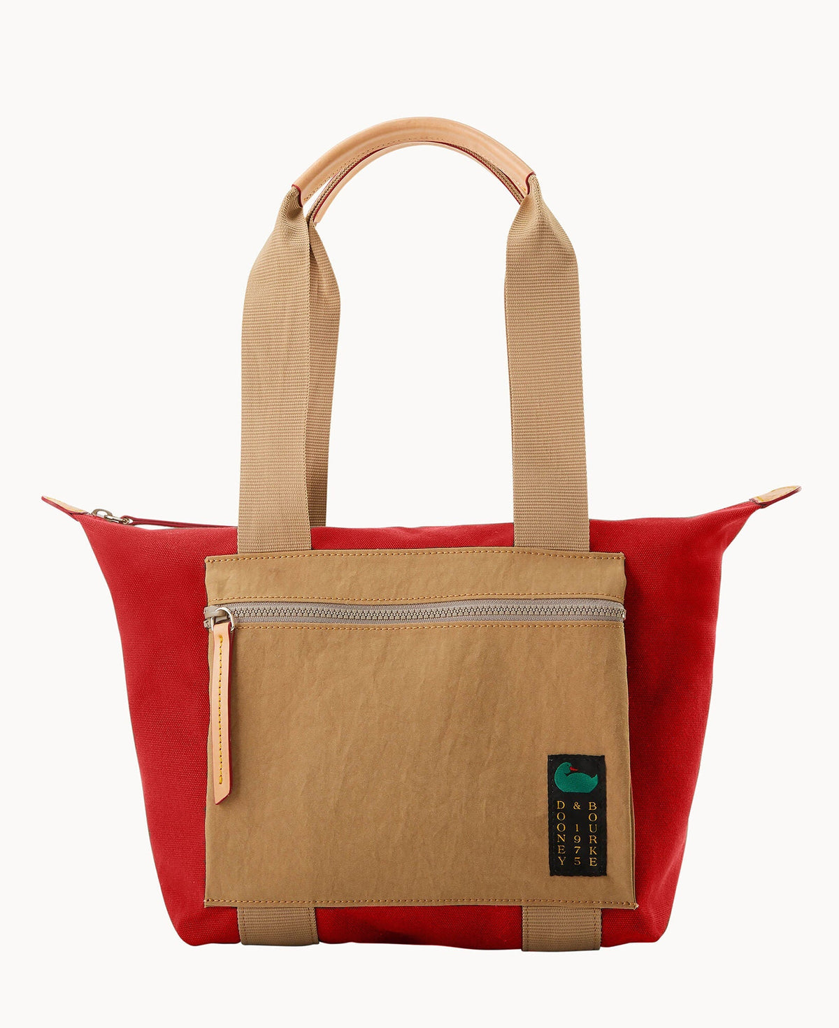 Canvas Carryall 28 with Pocket - Red