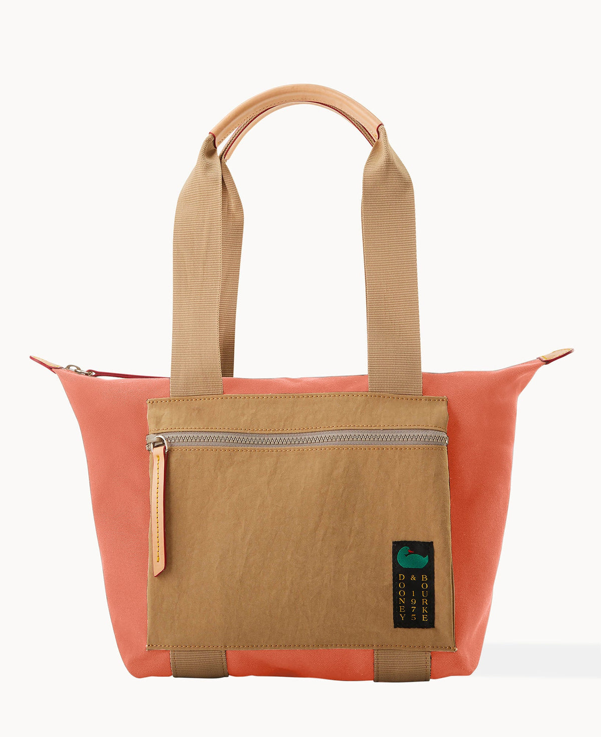 Canvas Carryall 28 with Pocket - Terracotta