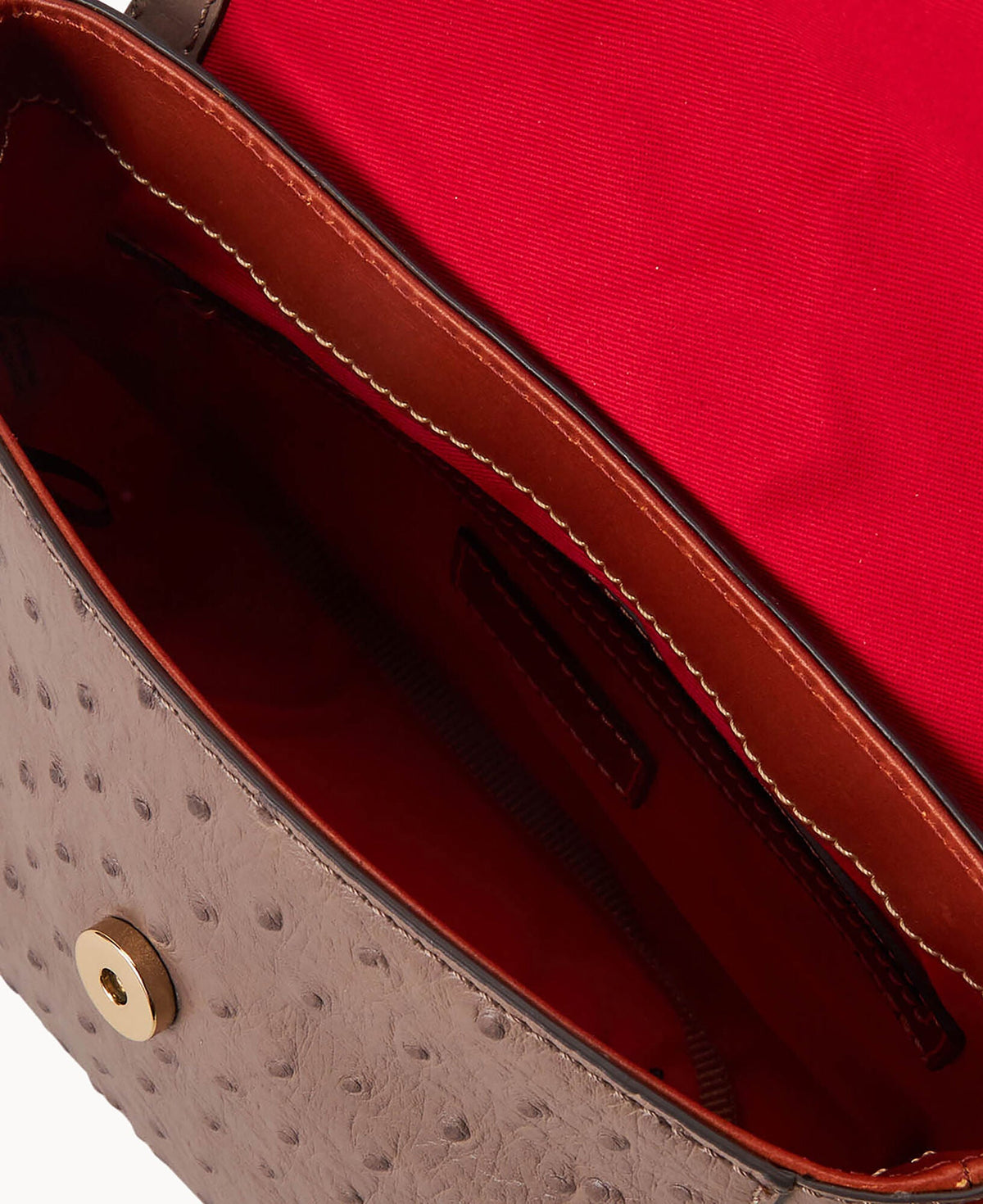 Ostrich Small Eliza Crossbody - Image 11