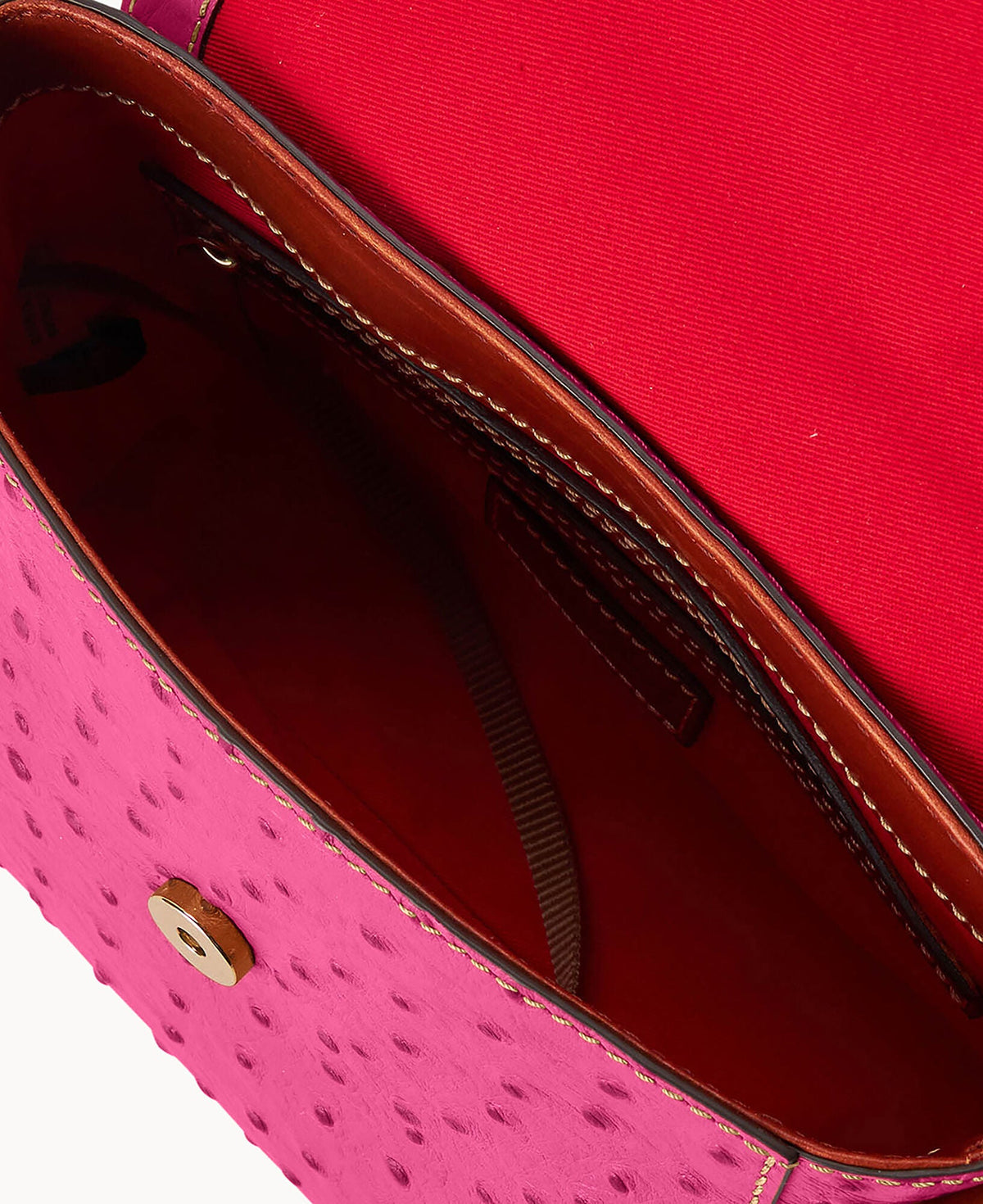 Ostrich Small Eliza Crossbody - Image 23