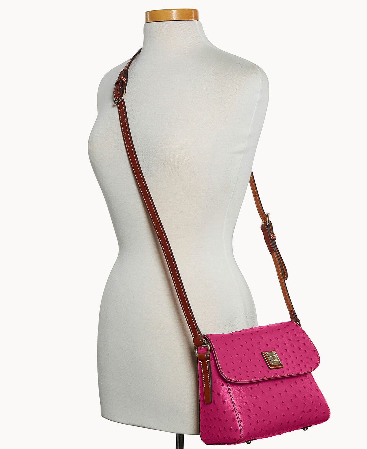 Ostrich Small Eliza Crossbody - Image 24