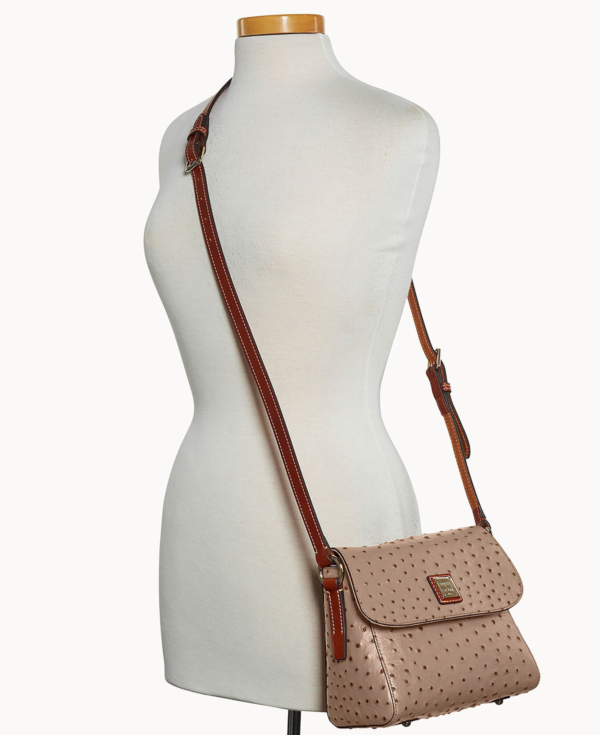 Ostrich Small Eliza Crossbody - Image 28
