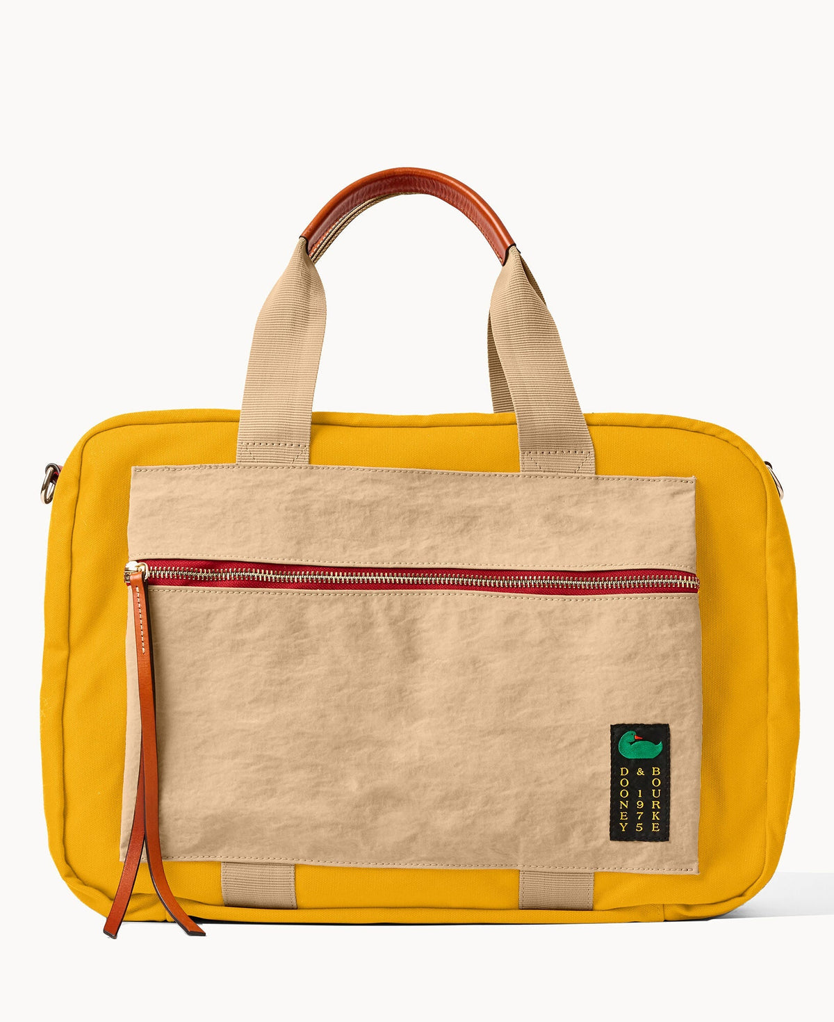 Canvas Suitcase 50 - Yellow