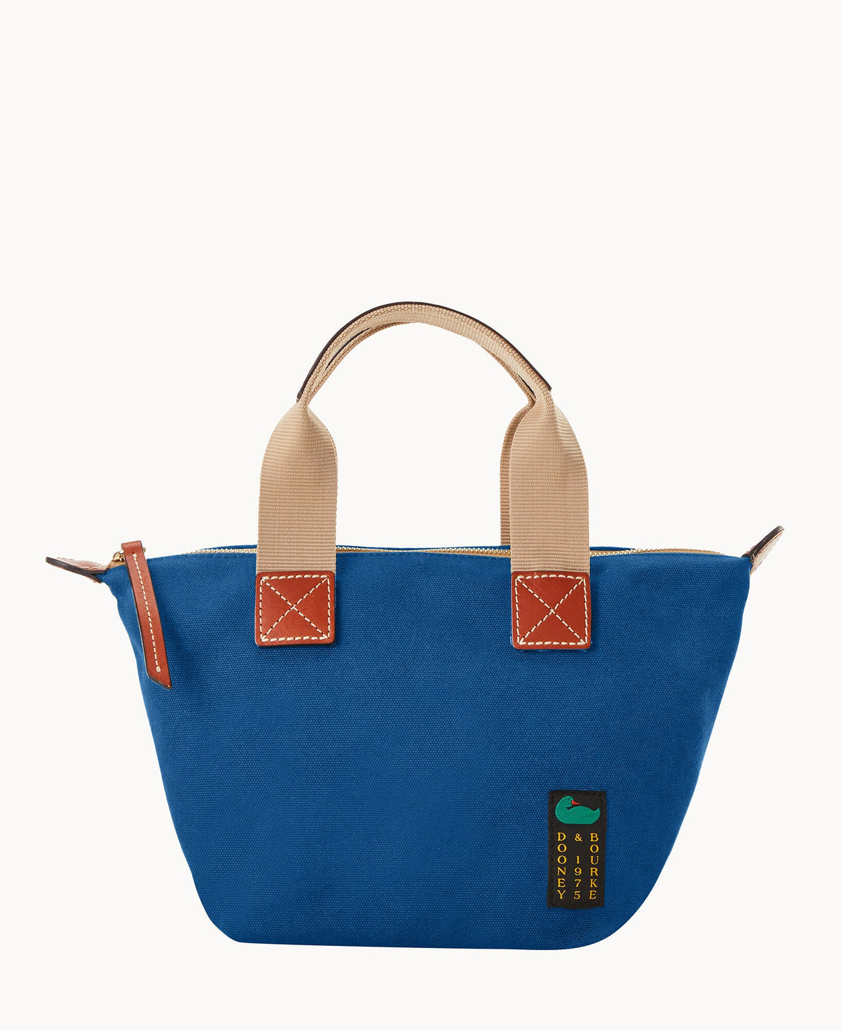 Canvas Crossbody Satchel 20 - French Blue