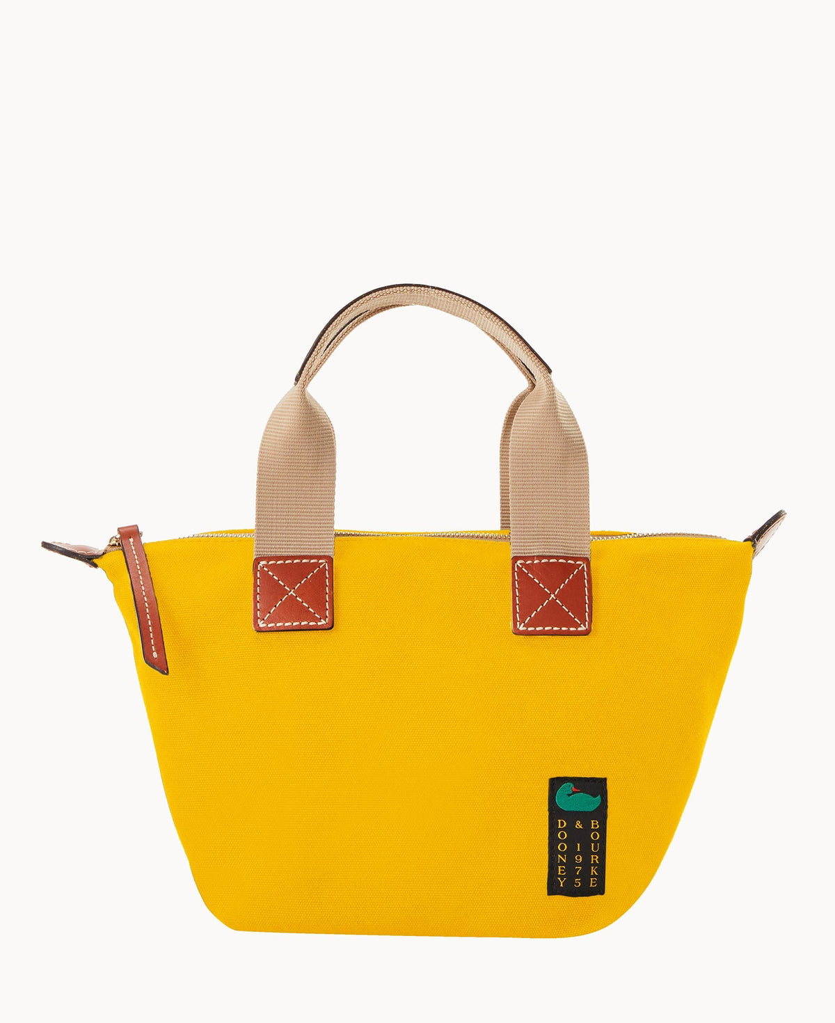 Canvas Crossbody Satchel 20 - Yellow