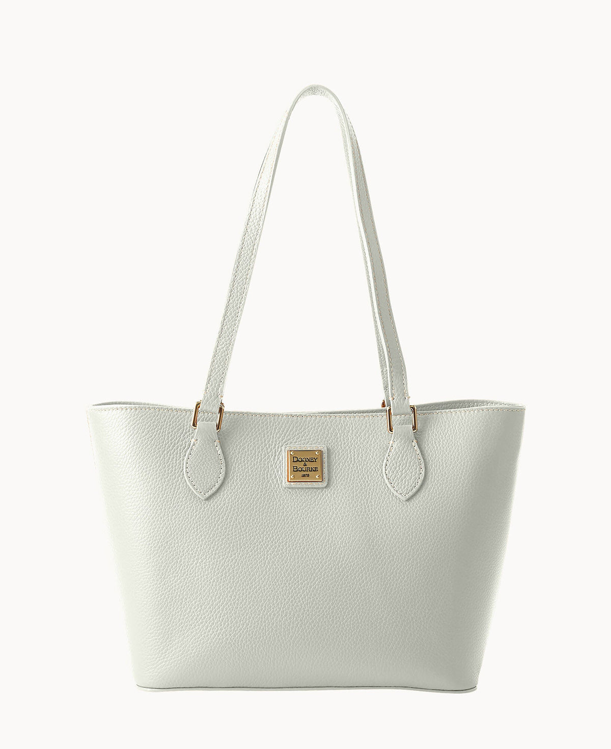 Lucca Leather Small Jessie Tote - Ecru