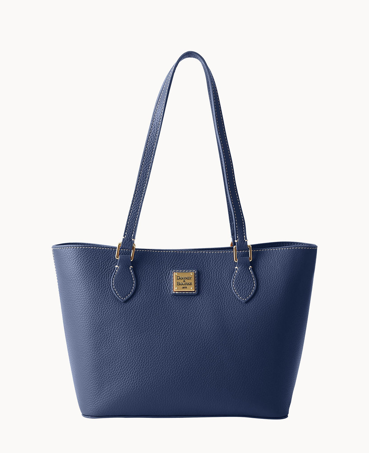 Lucca Leather Small Jessie Tote - Marine