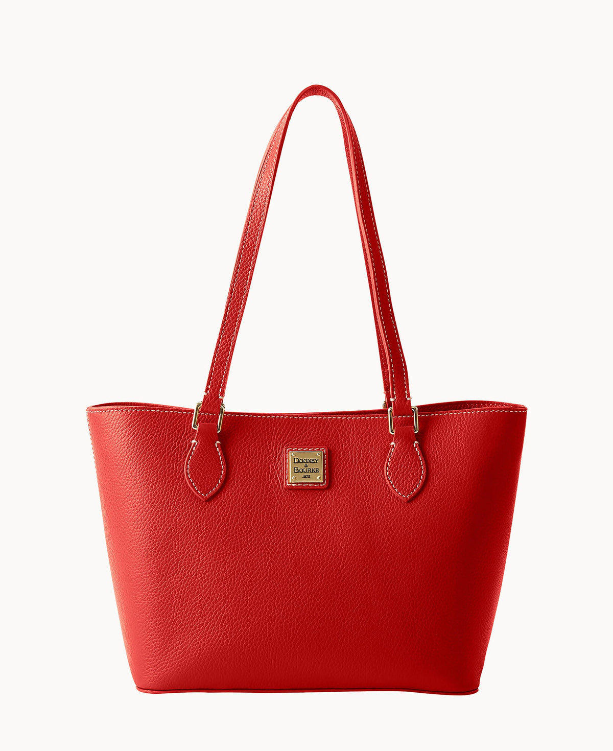 Lucca Leather Small Jessie Tote - Red
